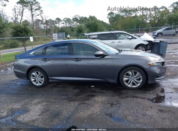 1HGCV1F16LA125041 2020 HONDA ACCORD Gray Rear interior view