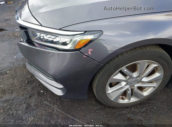 1HGCV1F16LA125041 2020 HONDA ACCORD Gray Front view