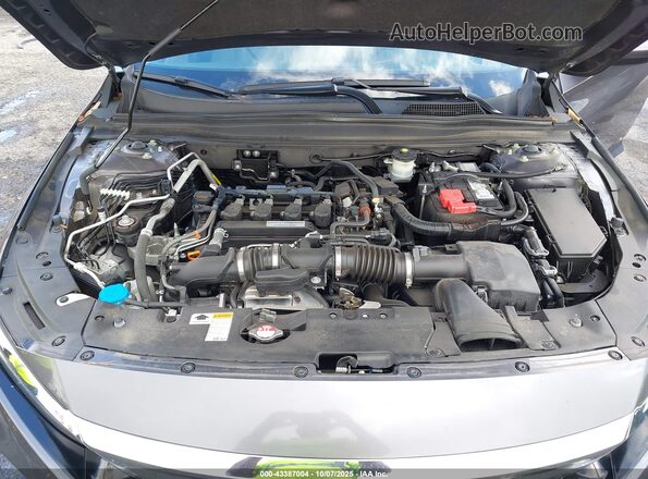 1HGCV1F16LA125041 2020 HONDA ACCORD Gray Rear view
