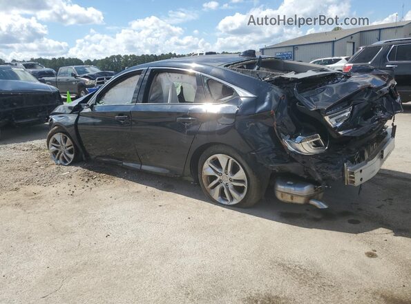 1HGCV1F18LA122254 2020 HONDA ACCORD Black Հետևի ձախ