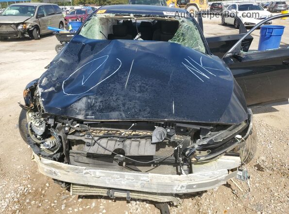 1HGCV1F18LA122254 2020 HONDA ACCORD Black Սալոնի հետևի տեսք
