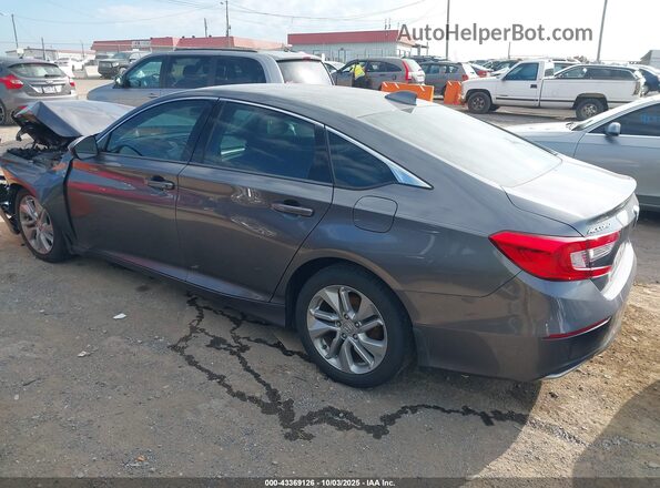 1HGCV1F19LA108511 2020 HONDA ACCORD Gray Rear left