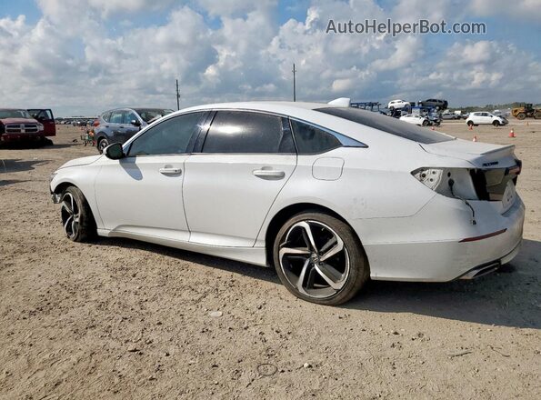 1HGCV1F31LA154917 2020 HONDA ACCORD White Trasero izquierdo