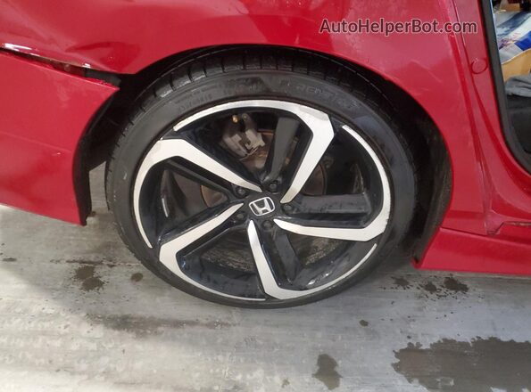 1HGCV1F32NA039360 2022 HONDA ACCORD Red 
