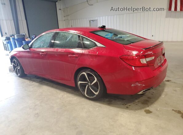 1HGCV1F32NA039360 2022 HONDA ACCORD Red 