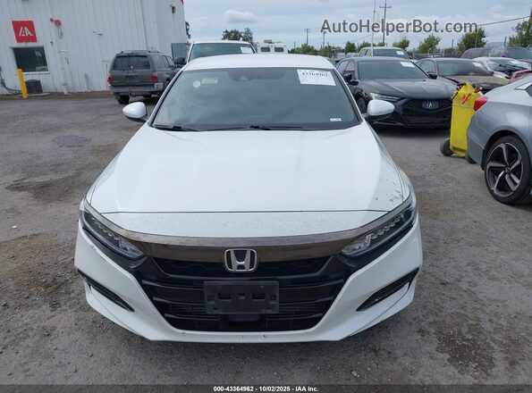 1HGCV1F33LA102771 2020 HONDA ACCORD White Instrument cluster view