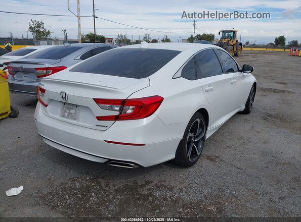1HGCV1F33LA102771 2020 HONDA ACCORD White Rear right