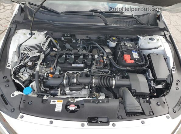 1HGCV1F33LA127282 2020 HONDA ACCORD White Vista interior trasera