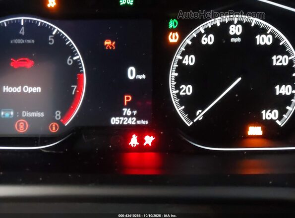 1HGCV1F33NA066857 2022 HONDA ACCORD Gray 