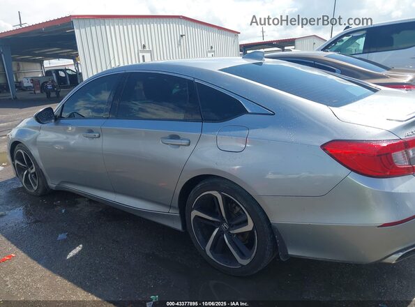 1HGCV1F34LA013937 2020 HONDA ACCORD Silver Սալոնի 360 աստիճան տեսք