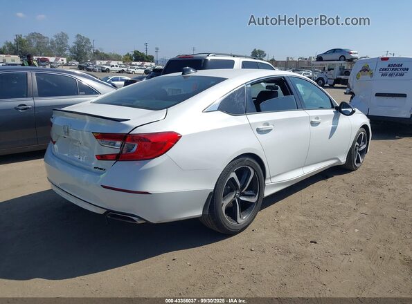 1HGCV1F34MA105602 2021 HONDA ACCORD White 
