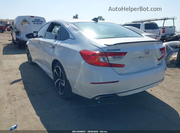 1HGCV1F34MA105602 2021 HONDA ACCORD White 