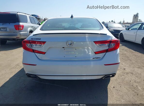 1HGCV1F34MA105602 2021 HONDA ACCORD White 