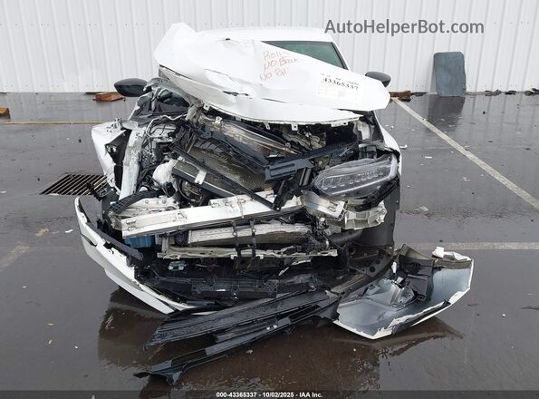 1HGCV1F34NA103754 2022 HONDA ACCORD White Instrument cluster view