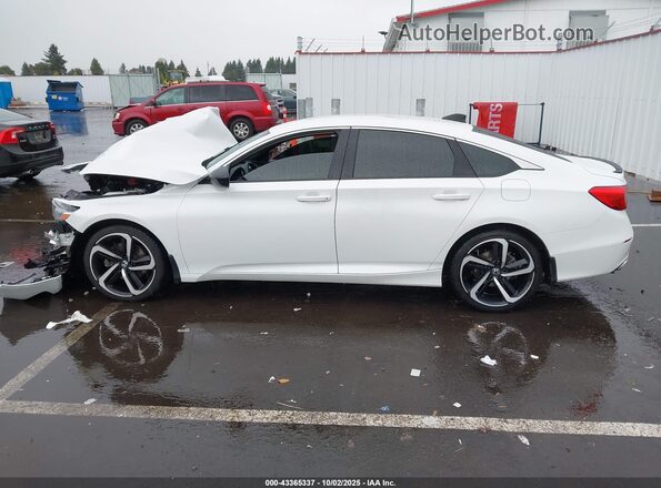 1HGCV1F34NA103754 2022 HONDA ACCORD White 360 interior view