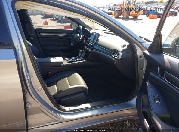 1HGCV1F34NA117864 2022 HONDA ACCORD Silver Widok wnętrza z przodu