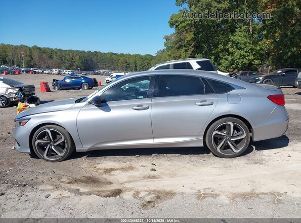 1HGCV1F34NA117864 2022 HONDA ACCORD Silver Widok wnętrza 360 stopni