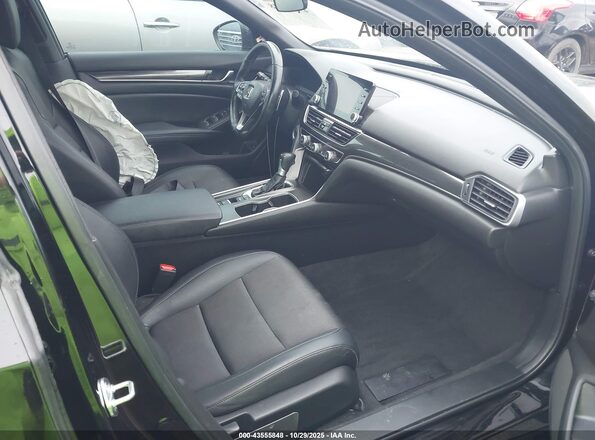 1HGCV1F35NA039238 2022 HONDA ACCORD Black Սալոնի դիմացի տեսք