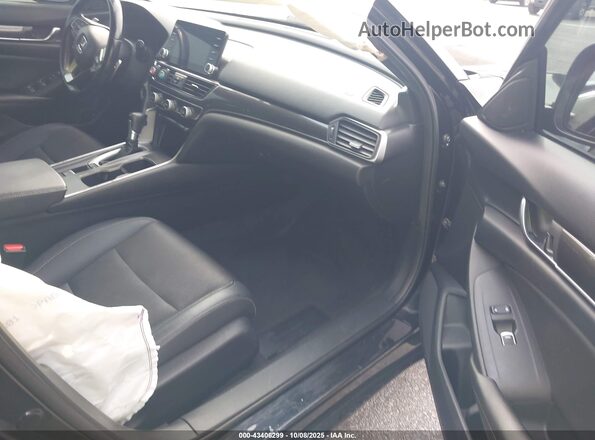 1HGCV1F36LA016743 2020 HONDA ACCORD Black Սալոնի դիմացի տեսք