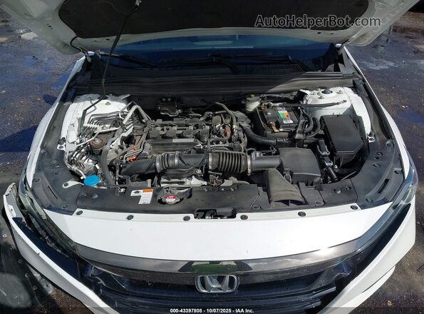 1HGCV1F36LA094956 2020 HONDA ACCORD White Rear view