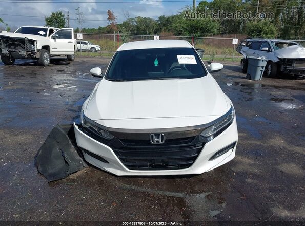 1HGCV1F36LA094956 2020 HONDA ACCORD White Rear interior view