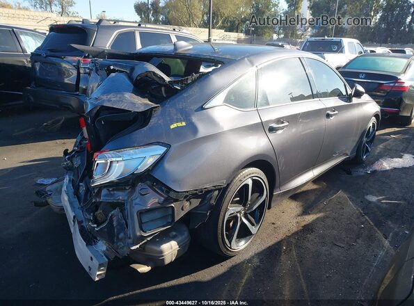 1HGCV1F37LA050626 2020 HONDA ACCORD Gray უკანა მარჯვენა