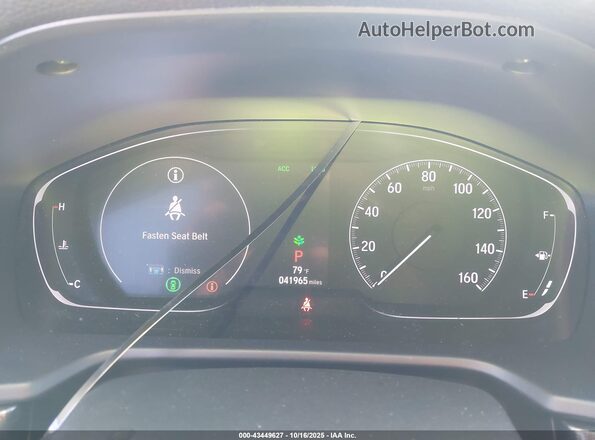 1HGCV1F37LA050626 2020 HONDA ACCORD Gray უკანა სავარძლების ხედი