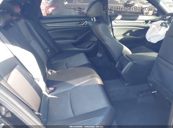 1HGCV1F37LA100425 2020 HONDA ACCORD Black VIN კოდის სტიკერის ხედი