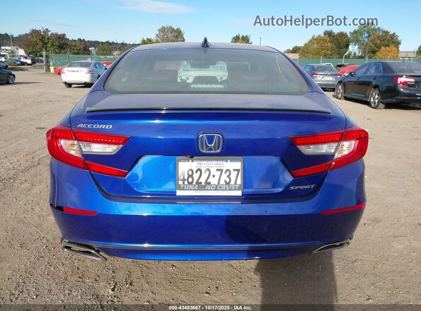 1HGCV1F37MA008622 2021 HONDA ACCORD Blue 