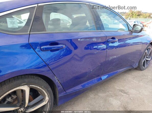 1HGCV1F37MA008622 2021 HONDA ACCORD Blue 
