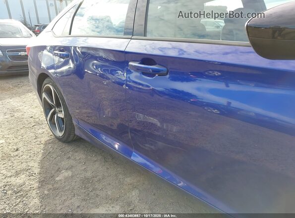 1HGCV1F37MA008622 2021 HONDA ACCORD Blue 