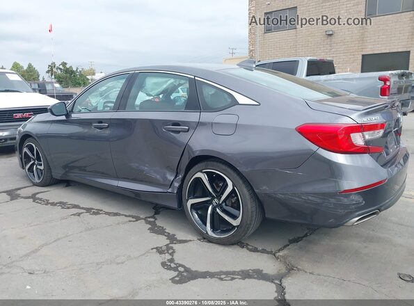 1HGCV1F38LA013360 2020 HONDA ACCORD Gray Դիմացի տեսք