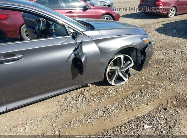 1HGCV1F39LA017675 2020 HONDA ACCORD Gray Դիմացի տեսք
