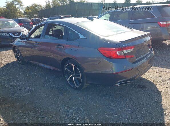 1HGCV1F39LA017675 2020 HONDA ACCORD Gray Հետևի ձախ