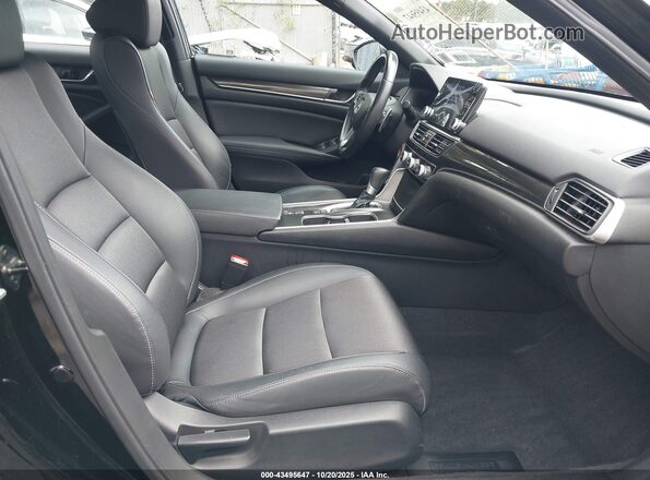 1HGCV1F39NA098826 2022 HONDA ACCORD Black Vista interior delantera