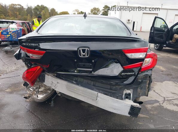 1HGCV1F39NA098826 2022 HONDA ACCORD Black Vista frontal