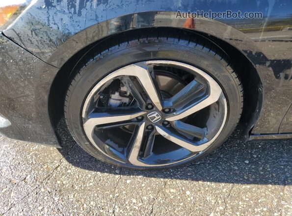 1HGCV1F3XMA064053 2021 HONDA ACCORD Black 