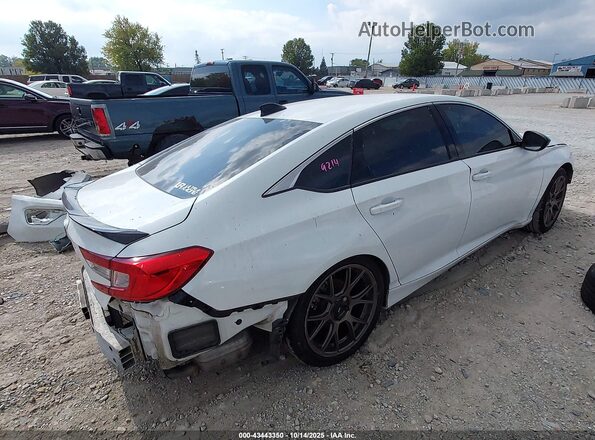 1HGCV1F3XNA124432 2022 HONDA ACCORD White უკანა მარჯვენა