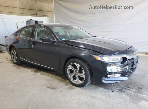 1HGCV1F40LA157669 2020 HONDA ACCORD Black Front right