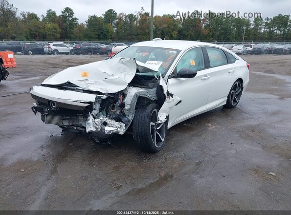 1HGCV1F41MA042967 2021 HONDA ACCORD White 