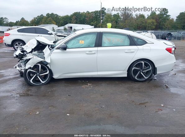 1HGCV1F41MA042967 2021 HONDA ACCORD White 