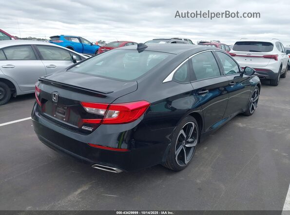 1HGCV1F44MA060315 2021 HONDA ACCORD Black 