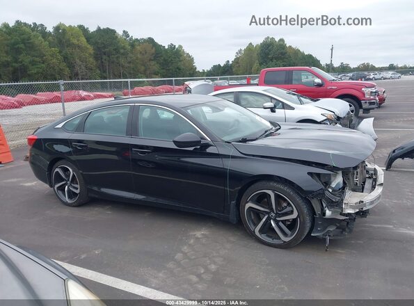 1HGCV1F44MA060315 2021 HONDA ACCORD Black 