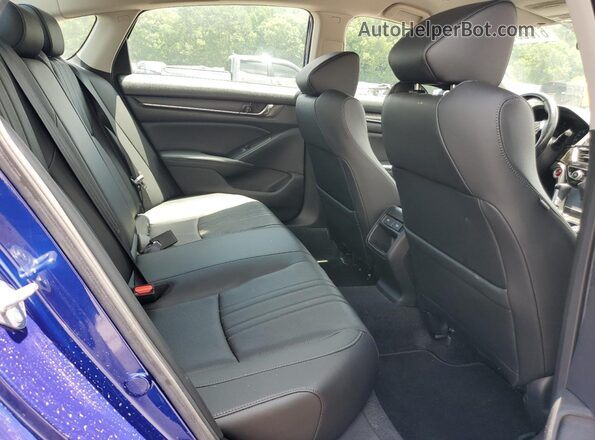 1HGCV1F45NA056310 2022 HONDA ACCORD Синий Вид задних сидений