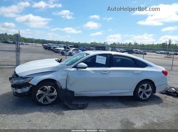 1HGCV1F46LA056166 2020 HONDA ACCORD White Widok wnętrza 360 stopni