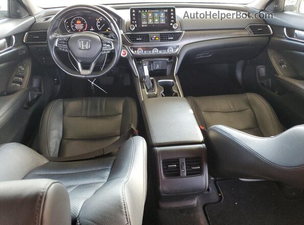 1HGCV1F51LA115701 2020 HONDA ACCORD White Widok deski rozdzielczej
