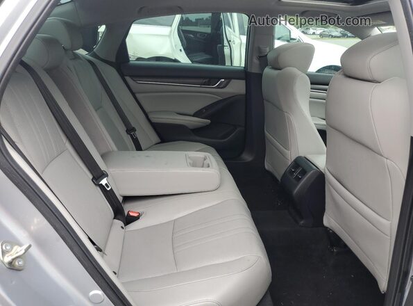 1HGCV1F55LA020963 2020 HONDA ACCORD Silver Հետևի նստատեղերի տեսք