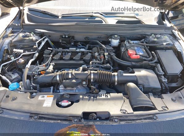 1HGCV1F55NA045641 2022 HONDA ACCORD Black Widok z tyłu