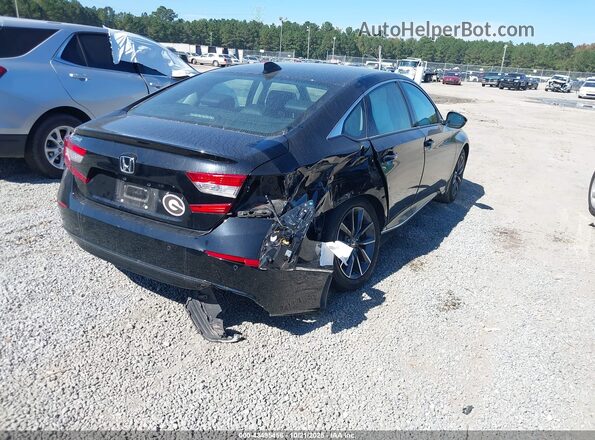 1HGCV1F55NA045641 2022 HONDA ACCORD Black Tył prawy