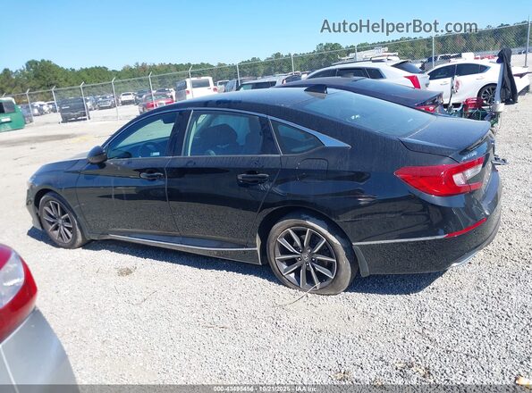 1HGCV1F55NA045641 2022 HONDA ACCORD Black Widok wnętrza 360 stopni